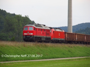 Rastatt - Umleiter mit 232-703-9 bei Horb-Mühlen 27.08.2017